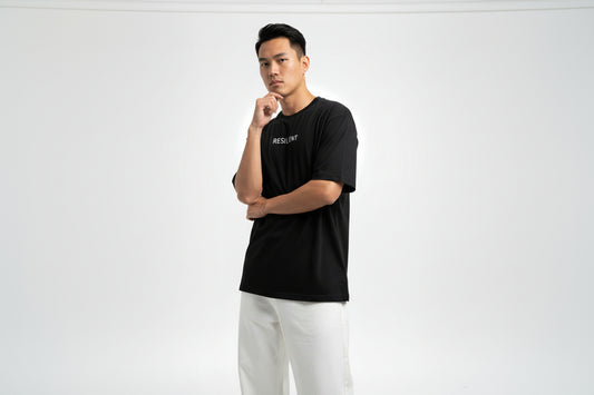 Tony Montana Scarface Oversized Black T-Shirt